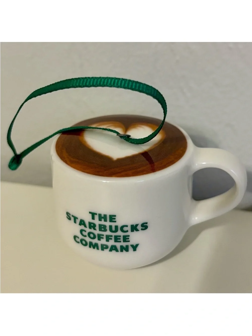 Starbucks latte ornament 2025